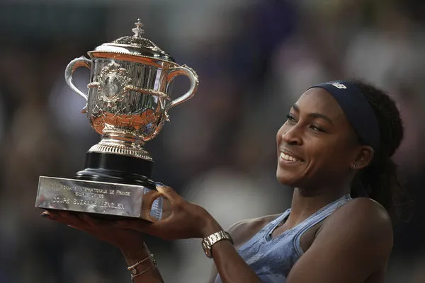 ▲▼美國21歲新星高芙法網封后，球后莎巴蓮卡失利，為自己沒能拿出最佳表現懊悔道歉。（圖／達志影像／美聯社）