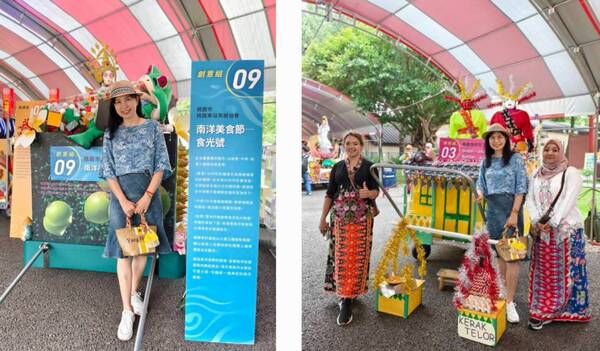 ▲2025桃園閩南文化節「藝閣踩街」開走