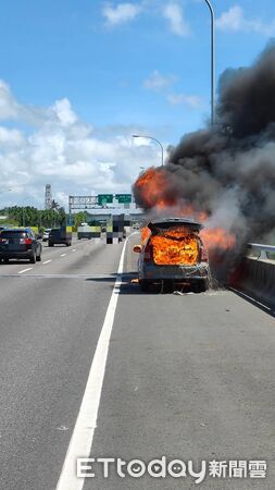 ▲▼國道車禍             。（圖／記者林東良翻攝）