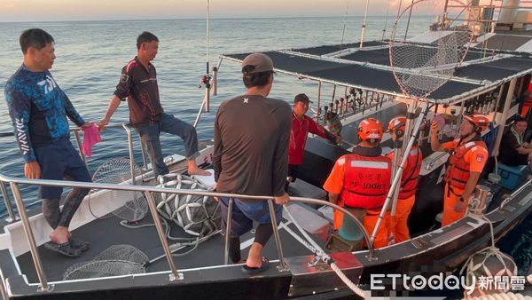 ▲▼「巨洋6號」昨日於七美西21浬失去動力             。（圖／記者陳洋翻攝）