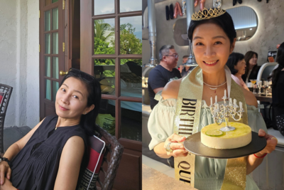 方文琳抗癌後迎60大壽!同框2女兒慶生 美貌被讚:像三姊妹