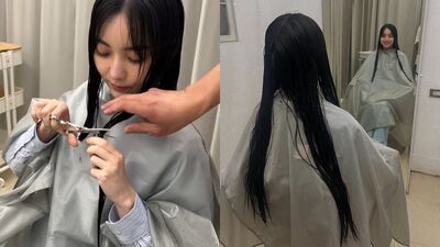 黑嘉嘉親手「一刀剪掉及腰10年長髮」! 暖捐出助人獲讚:很有愛