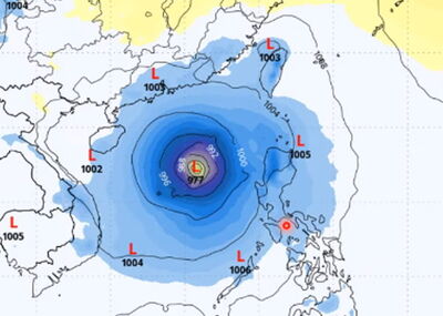 颱風可能生成 最新預測路徑曝