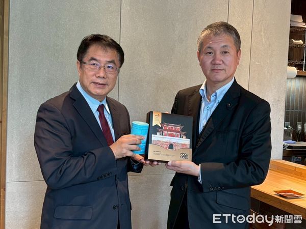 ▲台南市長黃偉哲赴日參與YOSAKOI索朗祭，並拜會北海道議會議長冨原亮，深化台日友好關係。（記者林東良翻攝，下同）