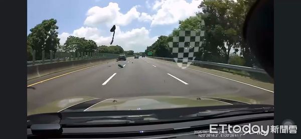 ▲▼      國道3號南向299.1公里水上路段       。（圖／記者翁伊森翻攝）