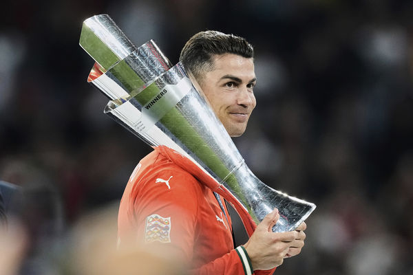 ▲葡萄牙40歲傳奇名將C羅（Cristiano Ronaldo）賽後感性受訪，表示任務已經完成。（圖／達志影像／美聯社）