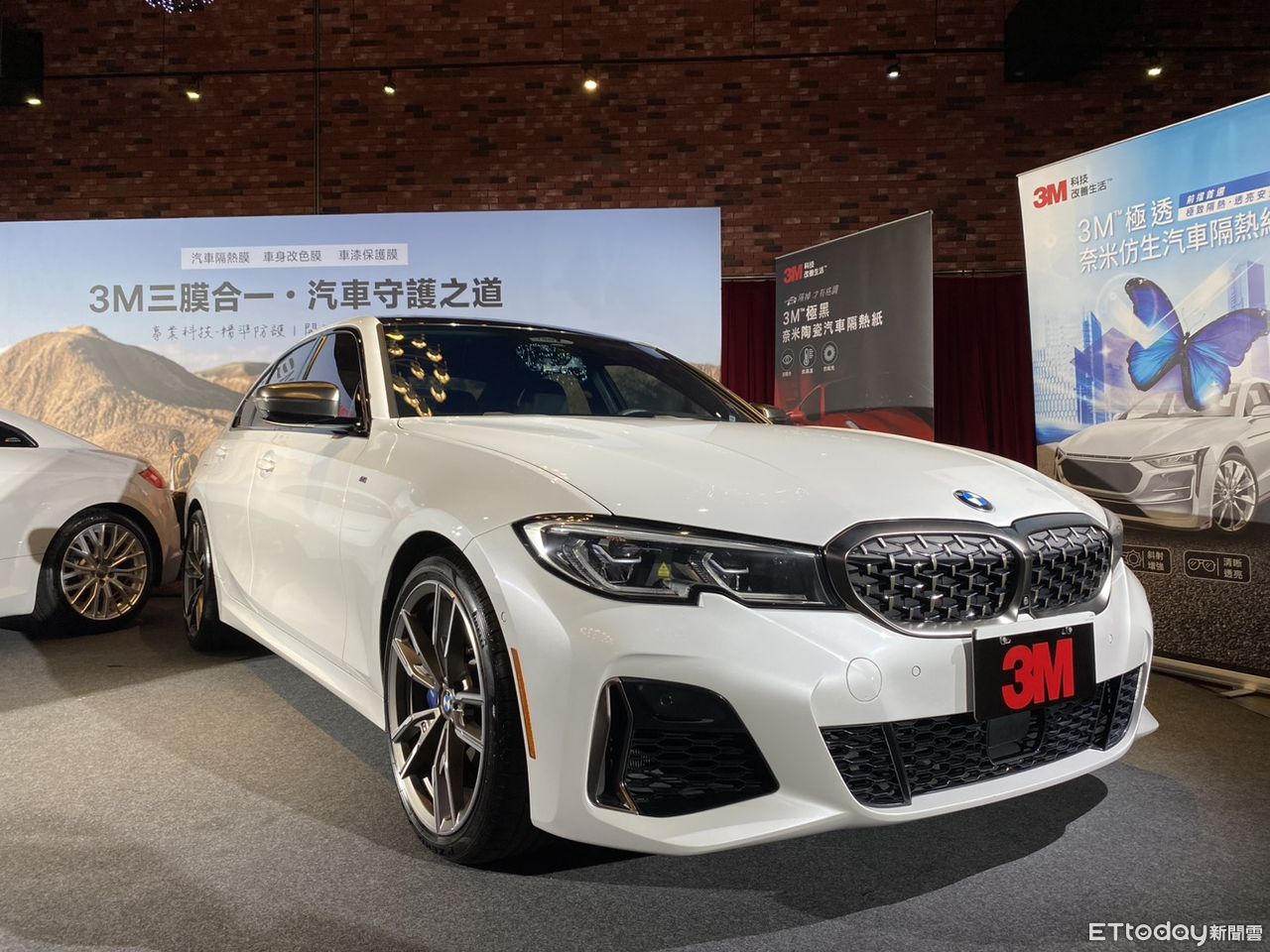 ▲酷熱夏季來臨！3M帶來新品隔熱紙、車身保護膜應有盡有。（圖／記者徐煜展攝）