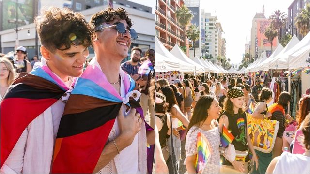 ▲▼第55屆洛杉磯同志大遊行（LA Pride）。（圖／翻攝Instagram＠lapride）