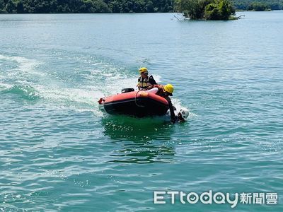 南消二大烏山頭水訓登場 無人機、CPR實戰強化救援力