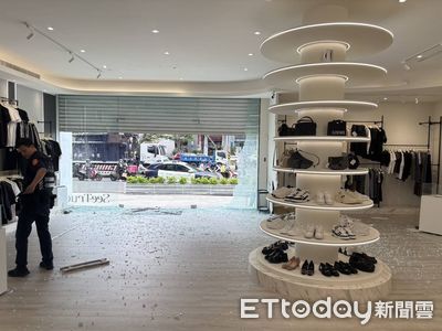 饅頭媽陷情感風波　男方台中精品代購店遭轎車惡意衝撞！