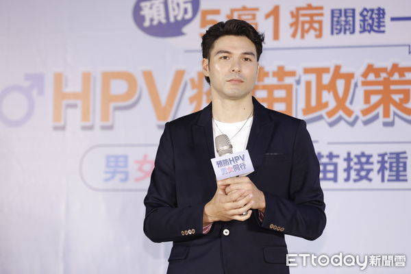 ▲▼鳳小岳出席「HPV疫苗政策接軌國際，全家健康齊守護」媒體活動。（圖／記者湯興漢攝）