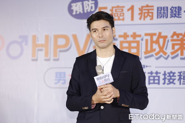 ▲▼鳳小岳出席「HPV疫苗政策接軌國際，全家健康齊守護」媒體活動。（圖／記者湯興漢攝）