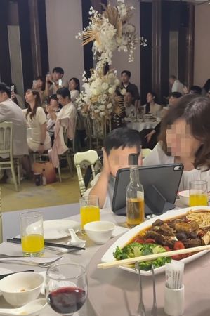 ▲婁峻碩當哥婚禮歌手「外甥崩潰摀耳」！。（圖／翻攝自婁峻碩Threads）