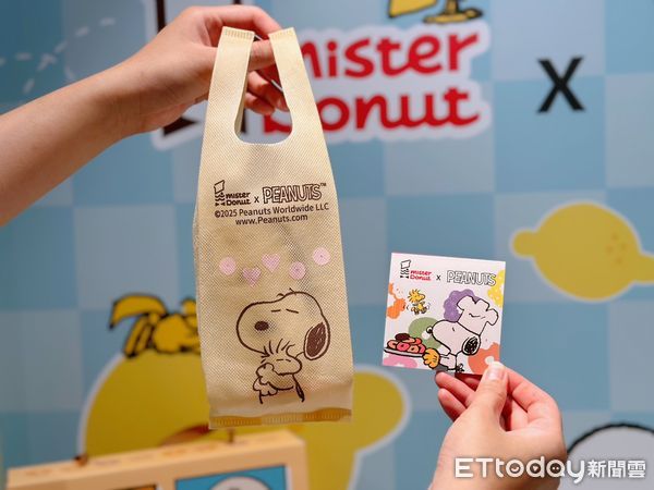 ▲▼「Mister donut」第2波「史努比聯名」來了。（圖／記者蕭筠攝）
