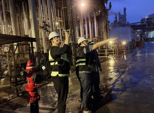 ▲桃園啟動「三安專案」突襲稽查中油桃煉廠