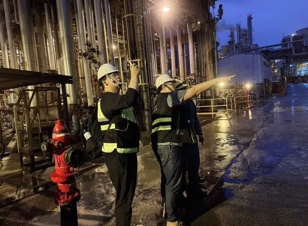 ▲桃園啟動「三安專案」突襲稽查中油桃煉廠