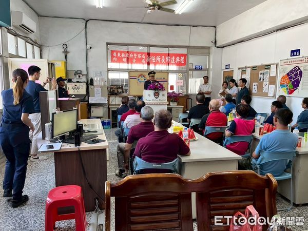 ▲內埔警分局佳佐派出所新任所長周昇華。（圖／記者陳崑福翻攝）