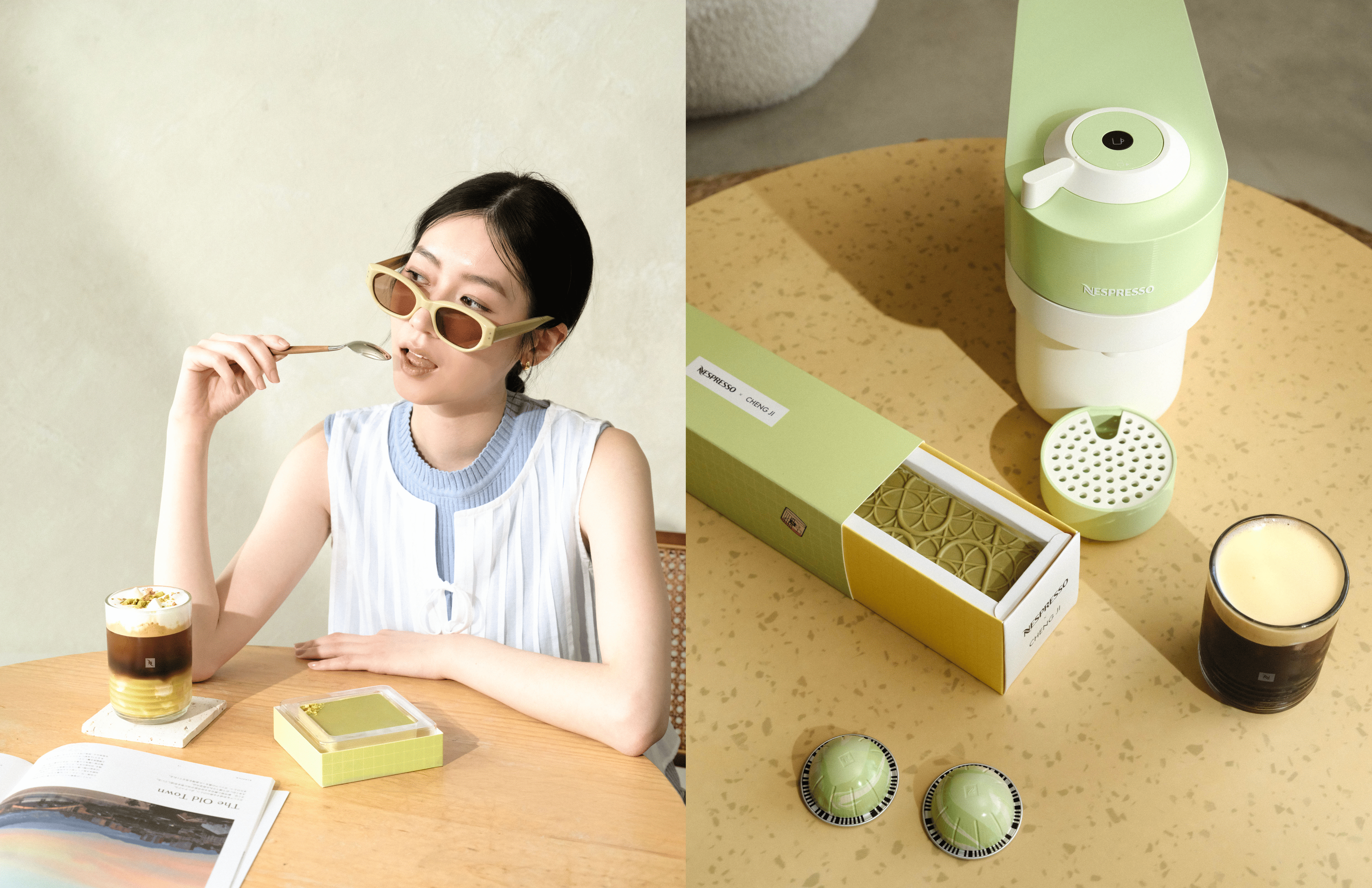 ▲ABC Cooking布丁狗便當課、Nespresso與承繼聯名甜點。（圖／各業者提供）