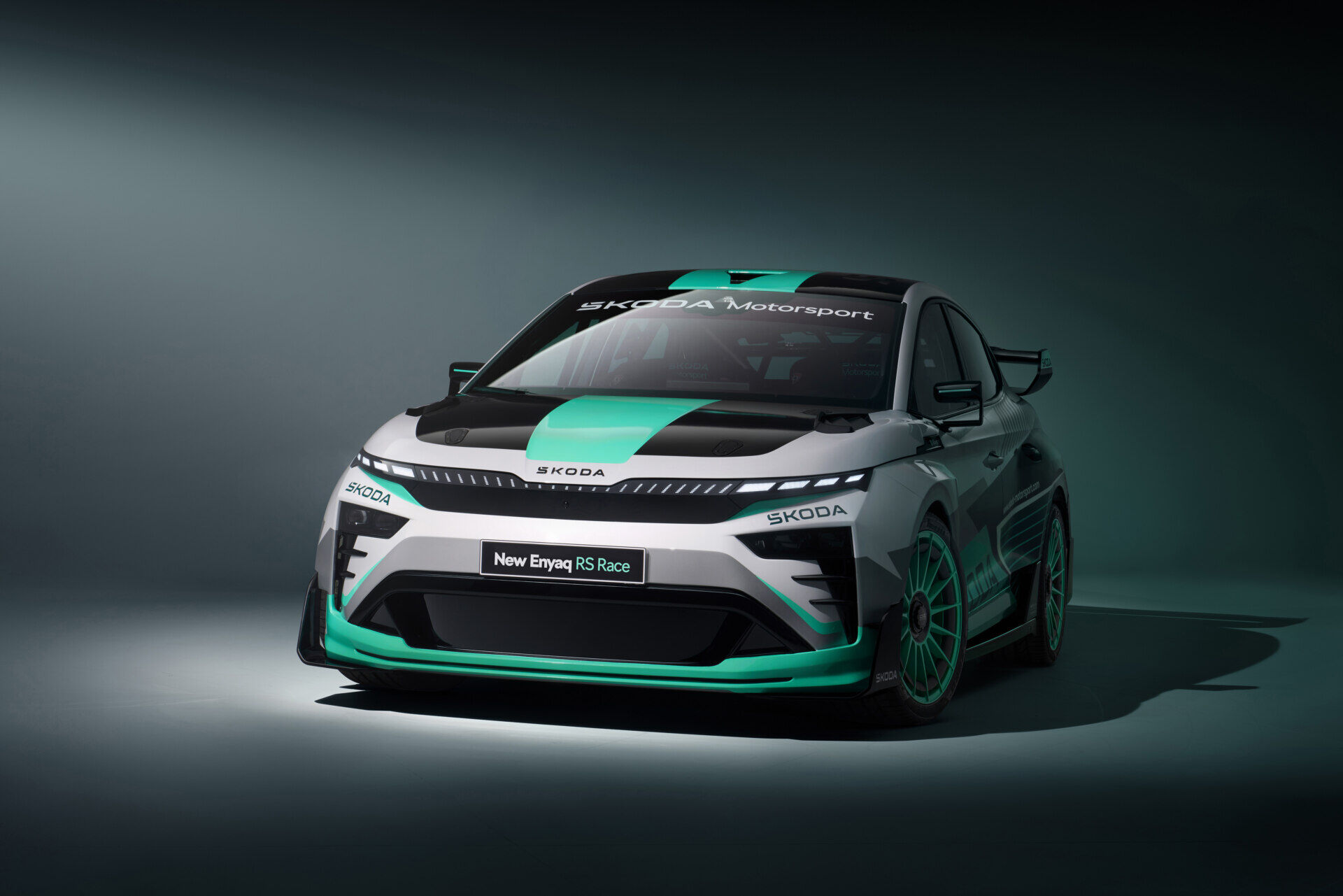 ▲Skoda Enyaq RS Race Concept概念車。（圖／翻攝自Skoda）
