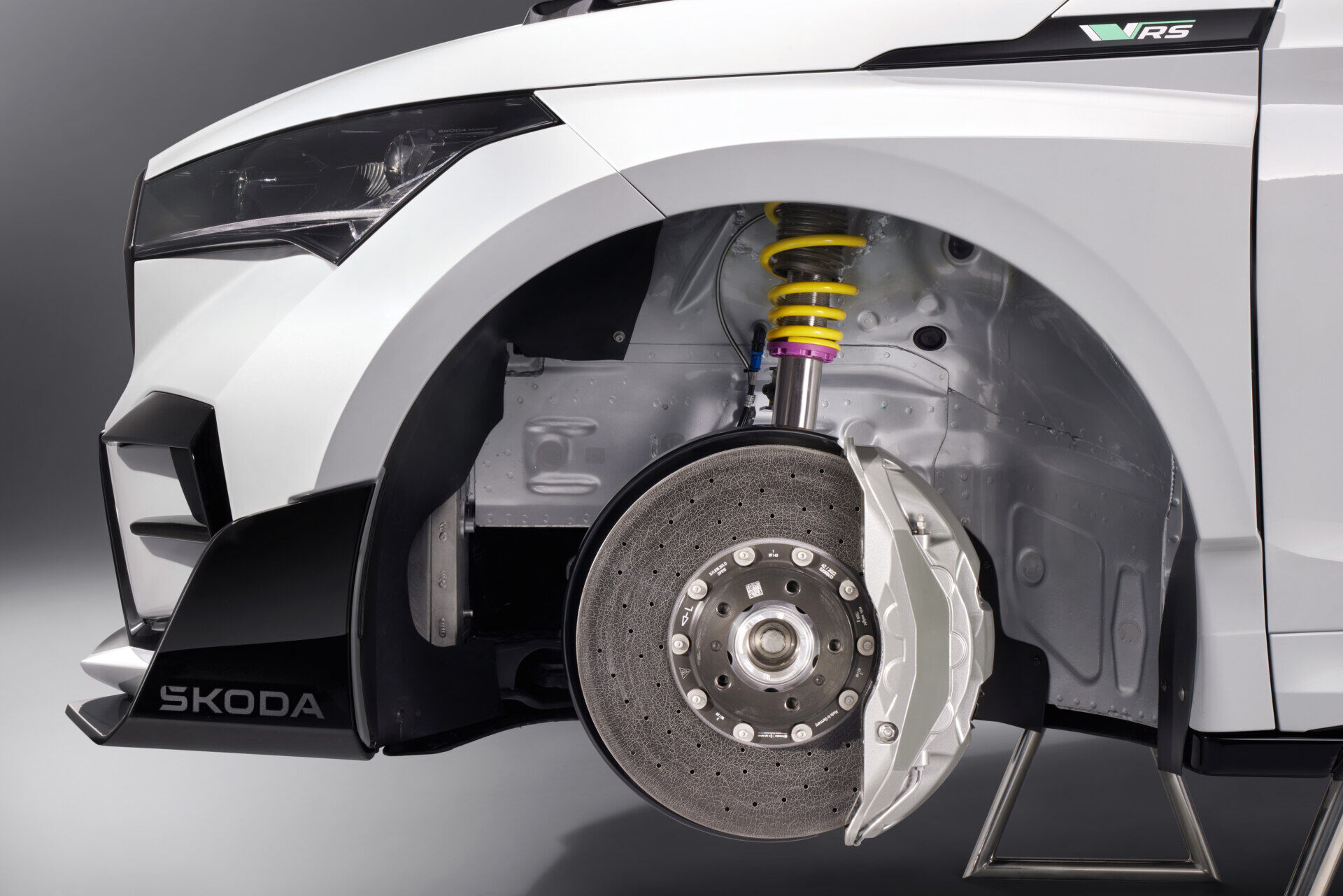 ▲Skoda Enyaq RS Race Concept概念車。（圖／翻攝自Skoda）