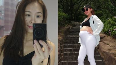 《黑澀會》米奇懷孕40週爬軍艦岩 臨盆倒數吐焦慮:好不想打催生