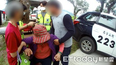 老婦街頭跌倒頭部擦傷　武陵警即時援助