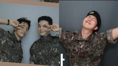 BTS雙退伍!V合照宋江笑喊「辛苦啦」 RM樂拍人生四格
