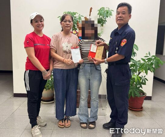 ▲枋寮警分局員警募款捐款助人。（圖／記者陳崑福翻攝）