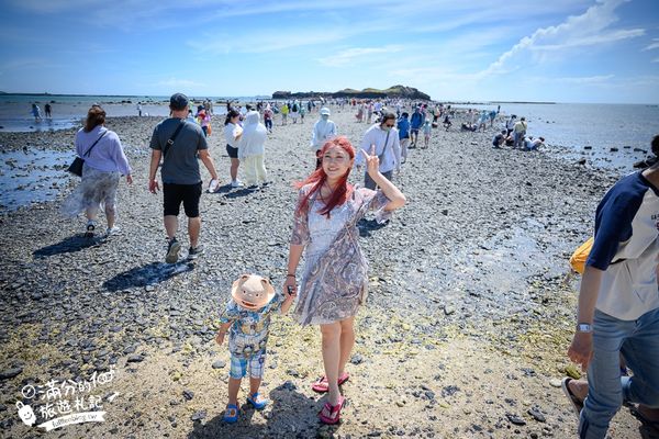 ▲▼澎湖必玩「奎壁山摩西分海」2025開放時間＆潮汐時刻表、澎湖最美的海上巨龍步道。（圖／部落客滿分提供）