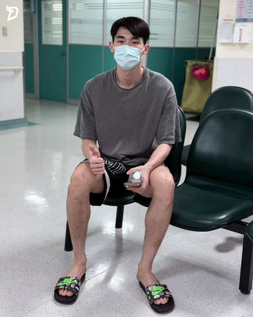 ▲夢想家主力前鋒馬建豪傷勢出爐，腹部外側肌肉中度撕裂傷將至少休養3到4周。（圖／取自夢想家Facebook）