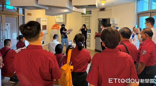 ▲基隆實戰導向BLS訓練 義消即戰力全面提升。（圖／記者郭世賢翻攝）