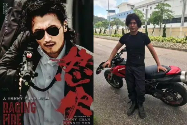 ▲▼謝霆鋒電影替身「尾巴哥」驚傳過世。（圖／翻攝自抖音／周偉(尾巴)）