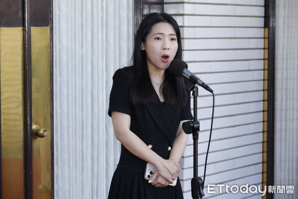 ▲▼國民黨立委徐巧芯接受媒體聯訪，說明名嘴Grace翻車始末。（圖／記者湯興漢攝）
