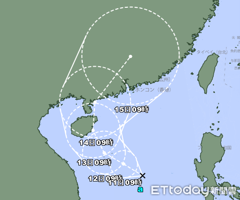 ▲▼             。（圖／翻攝日本氣象廳）