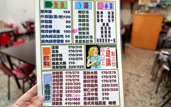 ▲▼南投水里在地人氣餐廳「正義小吃部」，平價大份，必點招牌什錦湯麵。（圖／部落客Mika提供）