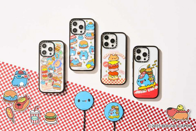 CASETiFY夏日聯名5連發！咖波、史迪奇、Snoopy、Kitty、唐老鴨通通來了，萌爆手機殼必收指南！