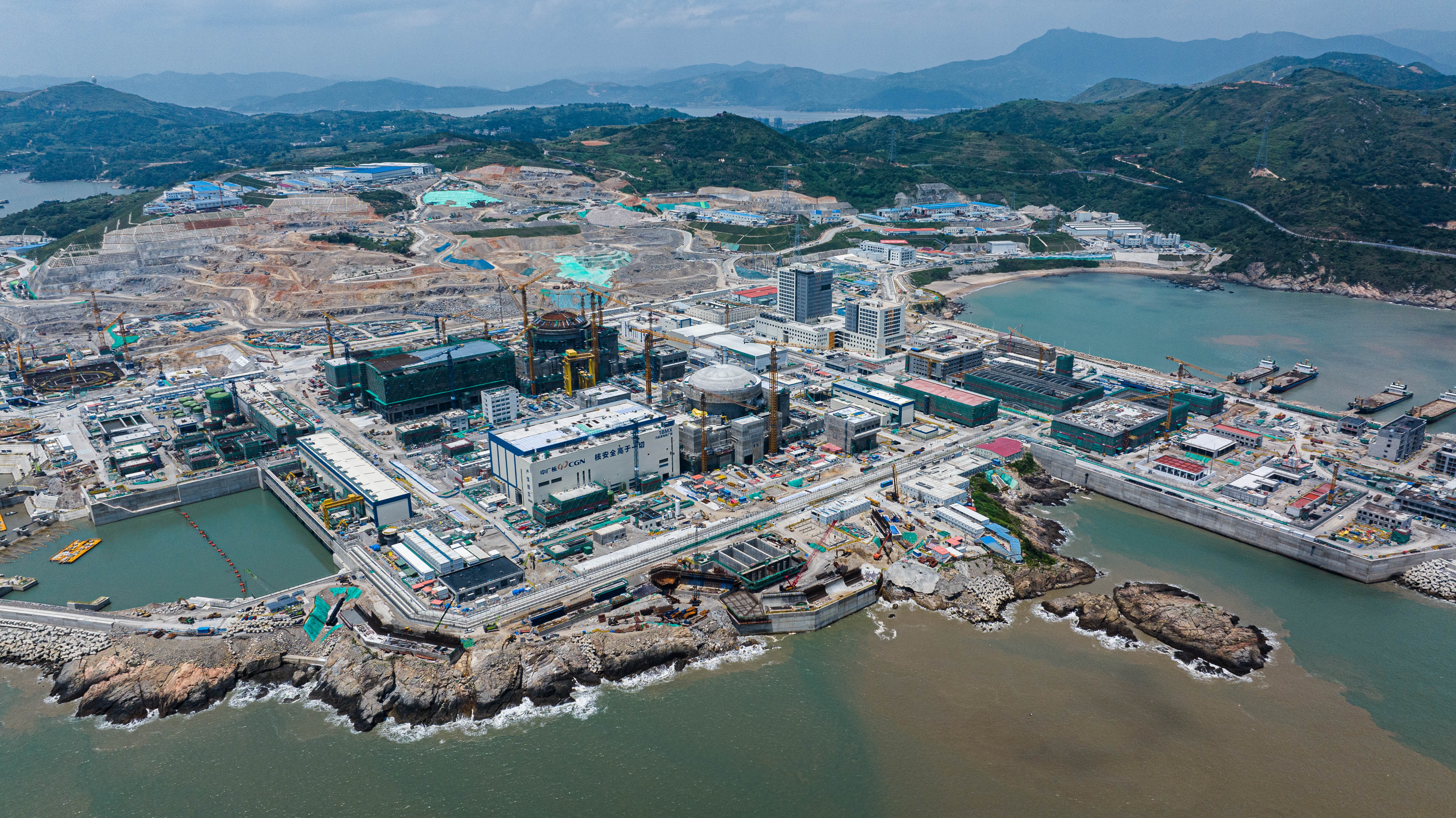 ▲▼浙江三澳核電。（圖／翻攝新華社）