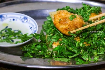 雙連站宵夜「香菜山菜煎餃」爆紅IG