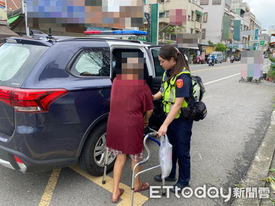婦拄助行器街頭迷路　嘉義暖警助他平安返家