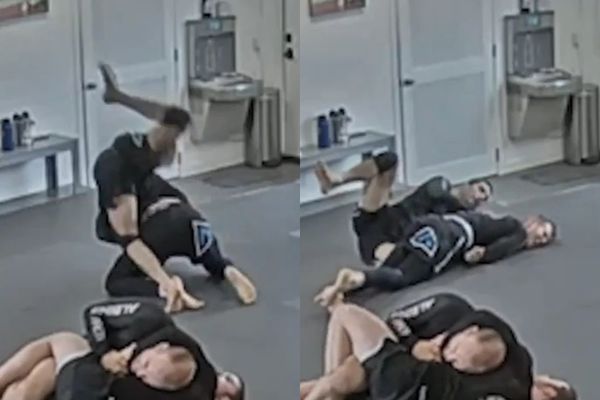 ▲▼教練「壓頸翻摔」害他癱瘓。（圖／翻攝自X）