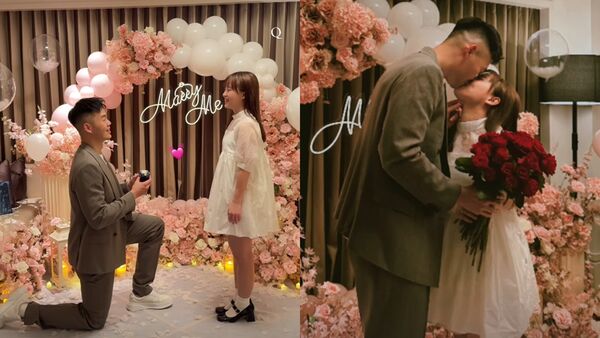 ▲▼陳詩媛　答應王齊麟的求婚。（圖／翻攝自Instagram／song_.x）