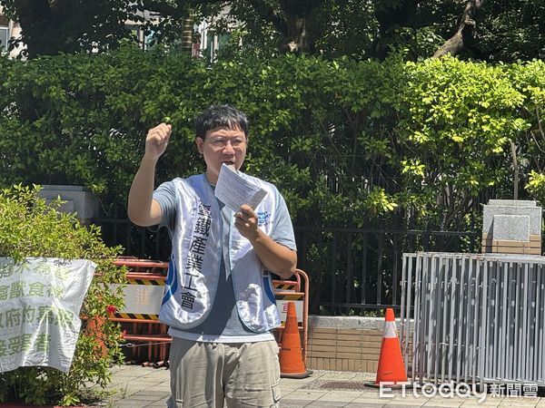 ▲▼台鐵產業工會秘書長朱智宇。（圖／記者李姿慧攝）