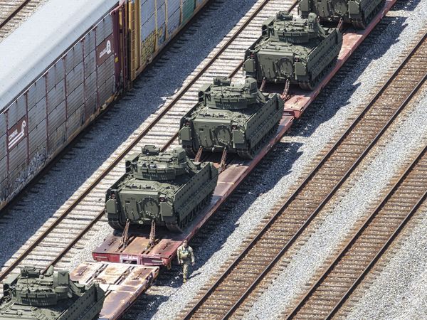 ▲▼美國陸軍預計在6月14日舉行閱兵遊行。（圖／達志影像／美聯社）