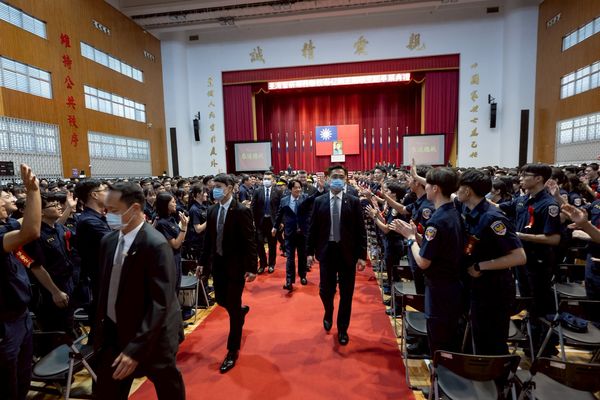 ▲▼總統賴清德出席「臺灣警察專科學校專科警員班42期正期學生組畢業典禮」。（圖／總統府提供）