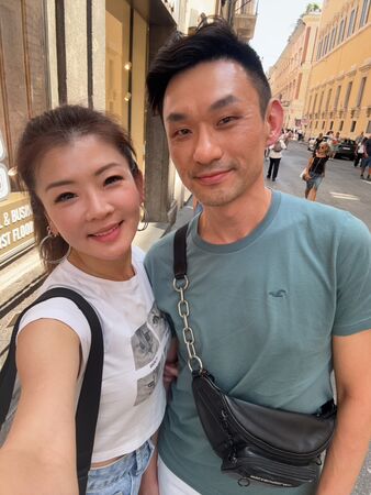 ▲▼醫師張振榕與護理師莘妮。（圖／艾迪昇傳播提供）