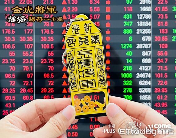 ▲▼新港奉天宮虎爺符令平安賜福功能up ！升級搖搖一卡通超療癒  。（圖／新港奉天宮提供）