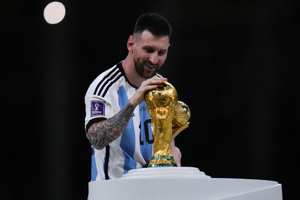 ▲阿根廷傳奇名將梅西（Lionel Messi）。（圖／達志影像／美聯社）