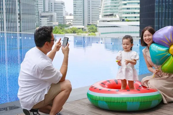 ▲鎖定親子市場、城市微旅行客群，台北與高雄漢來大飯店即日起推出夏日住房專案。（圖／漢來大飯店提供）