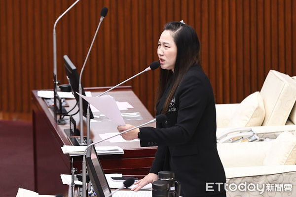 ▲市議員林杏兒。（圖／記者林敬旻攝）