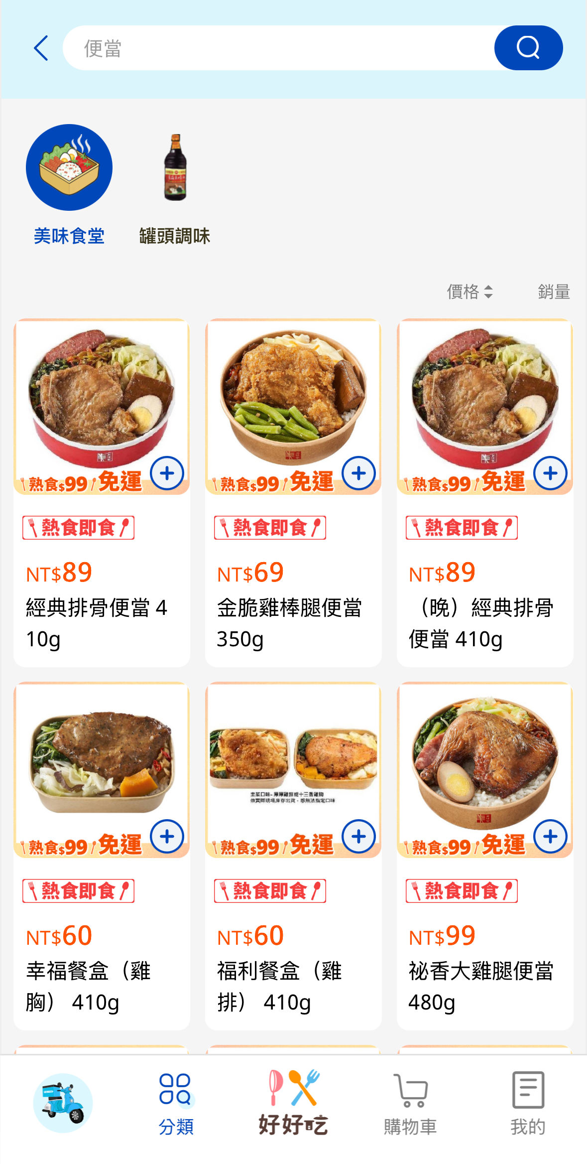 ▲▼全聯10元熱便當秒殺。（圖／記者林育綾翻攝）